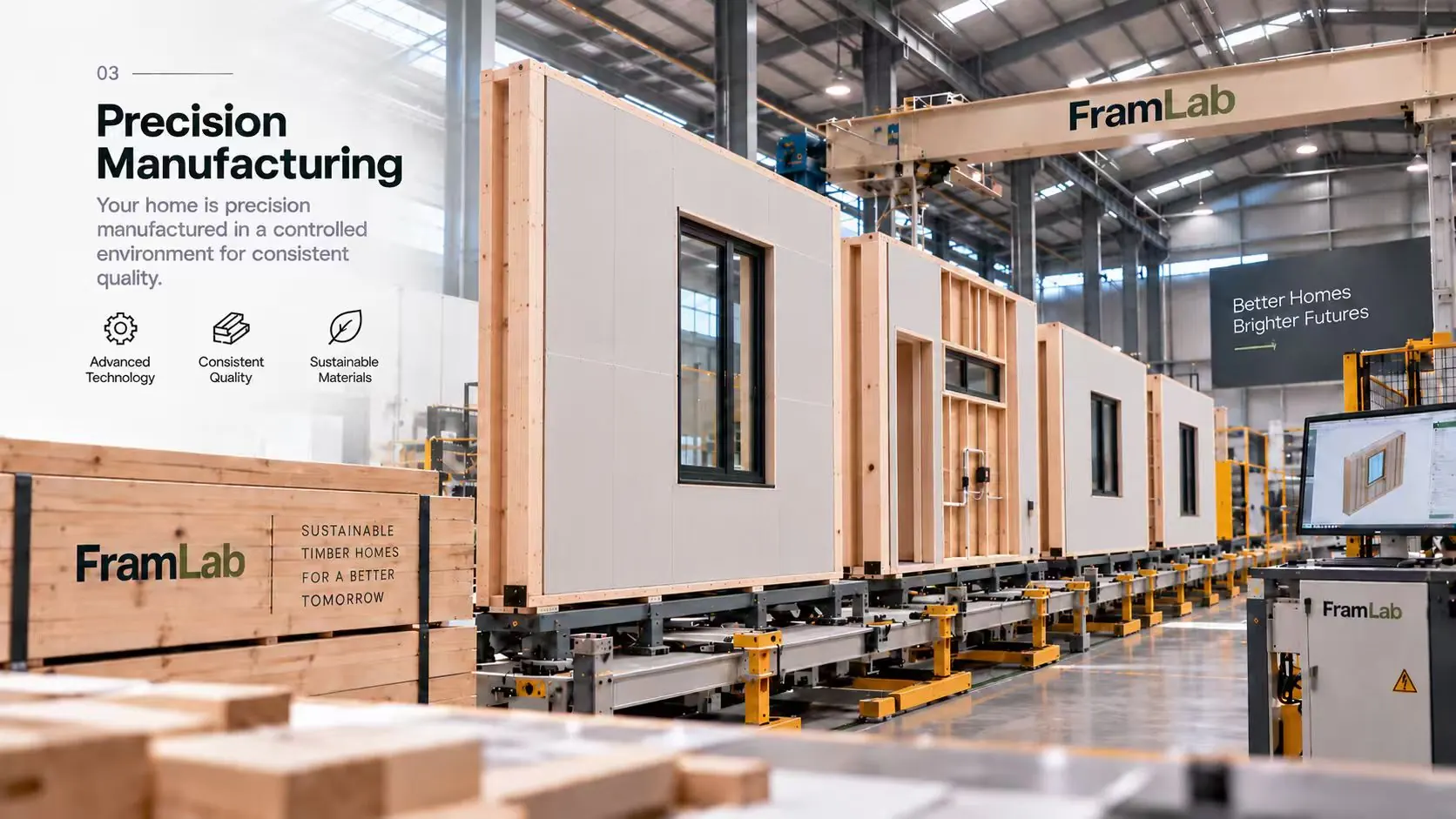 Precision off-site manufacturing