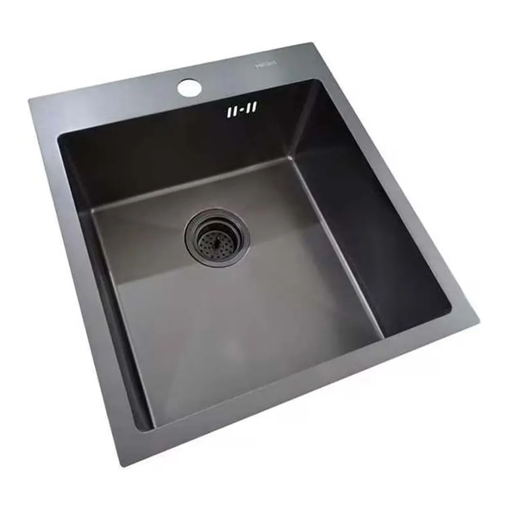 HEGII HMB104-BC gunmetal stainless steel kitchen sink