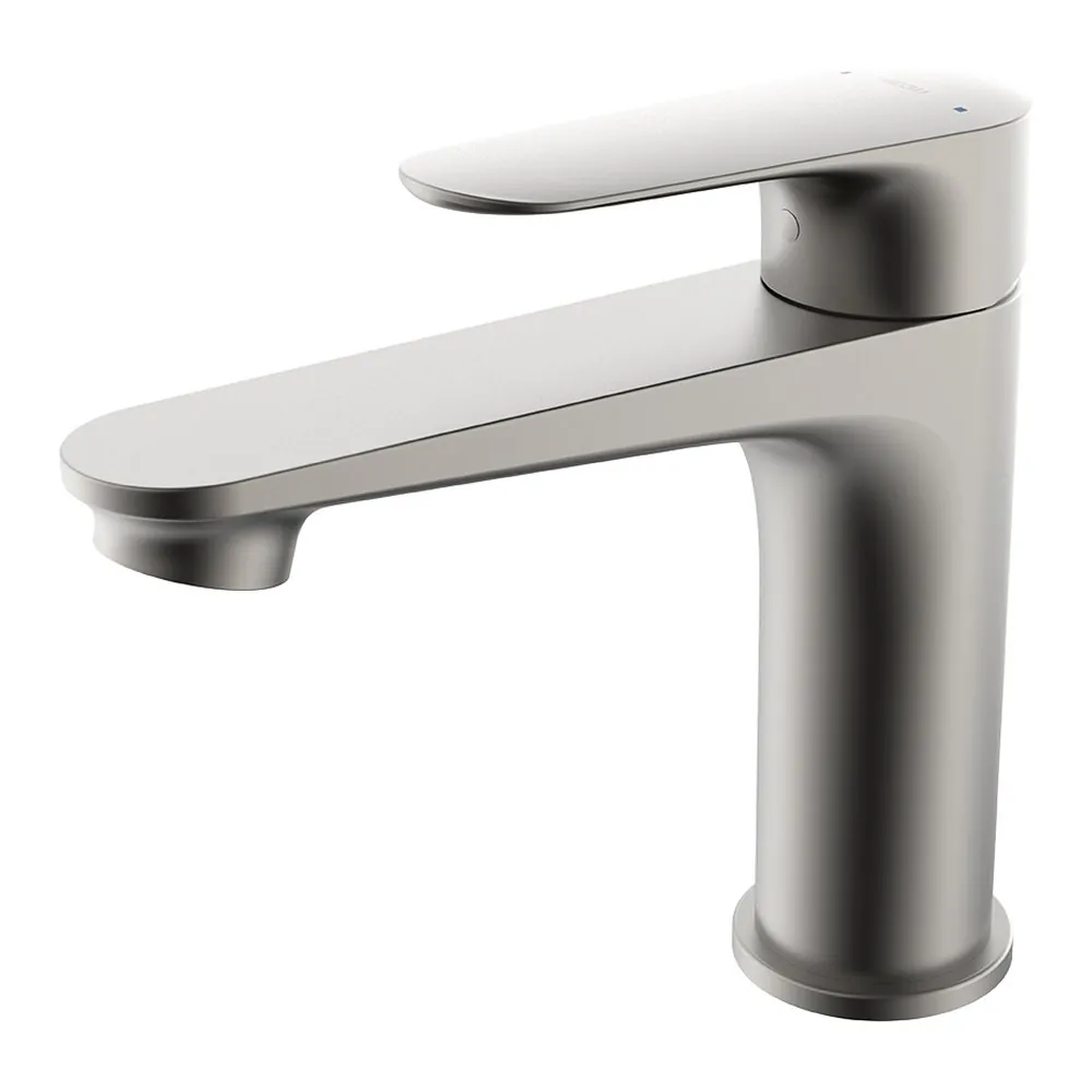 HEGII HMF113-111-SH basin mixer in brushed nickel