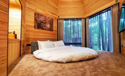 Dongming Mountain forest park guesthouse — view 5
