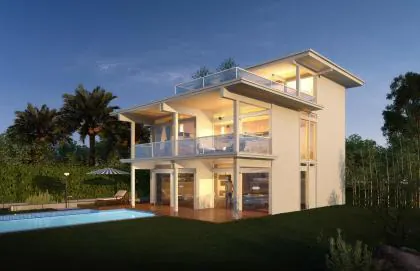 German terrace villa — view 2